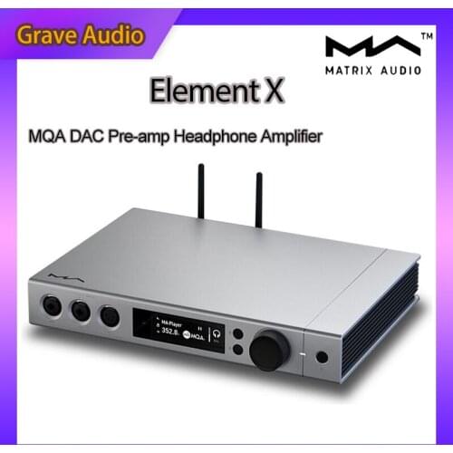 Matrix Element X ES9038PRO/ES9311/Femtosecond Clock MQA DAC Pre-amp Headphone Amplifier