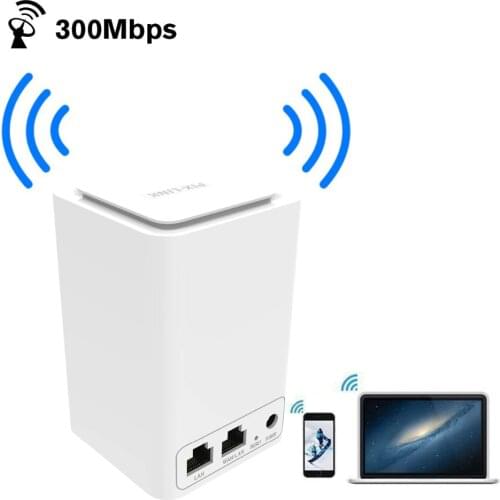 PIXLINK 300Mbps Wireless Mini Router WiFi Range Extender English Language Firmware Router/Repeater/AP Mode 1WAN+1LAN RJ45 Ports