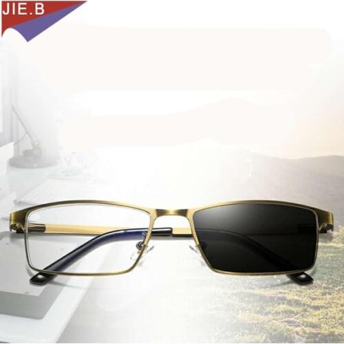 2018 New Sunglasses Transition Frame Photochromic Reading Glasses Men Women Hyperopia diopters Presbyopia +1.00 To +4.00