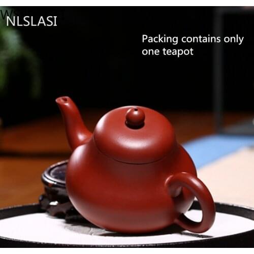 New style Chinese style purple sand teapot heat resistant Tea set tea set Dahongpao teapot Household drinking utensils WSHYUFEI