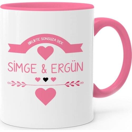 Personalized Valentine 'S Day Themed Pink Mug Cup-55