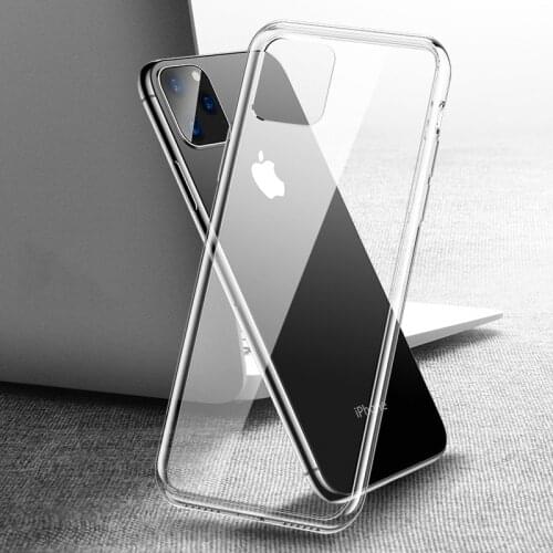 Luxury Case For iPhone 11 X XS 8 7 6 s Plus Clear Ultra Thin Slim Soft TPU Silicone Cover Case For iPhone XR 8 Coque Fundas Capa