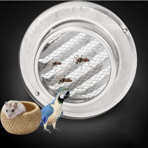 150MM Stainless Steel Ventilation Exhaust Grille Wall Ceiling Air Vent Ducting Cover Outlet Heating Cooling Waterproof Vent Cap