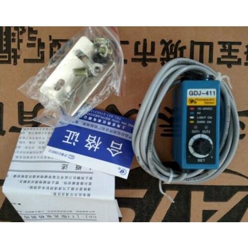 100% NEW Original GDJ-411/GDJ-411BG Color Code GDJ-411BG Blue-green light Bag Making Machine Photoelectric Sensor