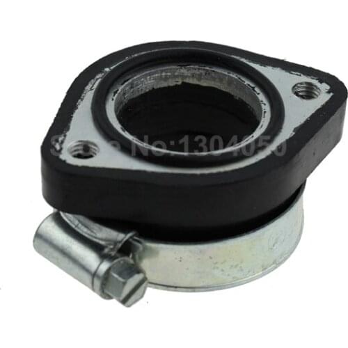 28mm Carb Carburetor Rubber Adapter Inlet Intake Pipe Flange For Mikuni VM24 Keihin OKO ATV Dirt Bike