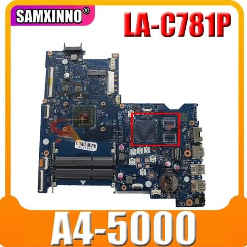 AKemy Laptop motherboard For HP Pavilion 15-AF A4 Mainboard 824345-001 824345-501 ABL51 LA-C781P AM5000