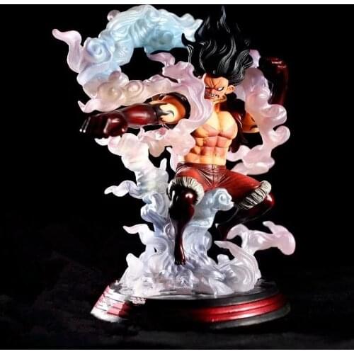 Anime One Piece Figurine Cake Island Gear 4 Fourth Luffy DX Ver. PVC Action Figure GK Statue Model Kids Toys Doll Gift