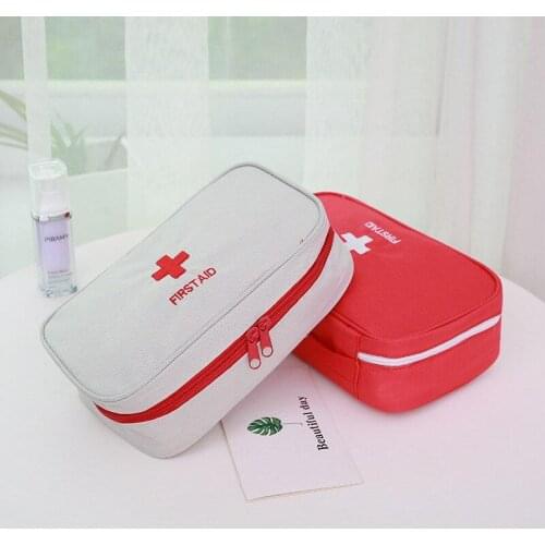 Portable Medium Empty Household Multi-Layer First Aid Kit Pouch Outdoor Emergency Kit Bag Survival Medine Travel Rescue Bag