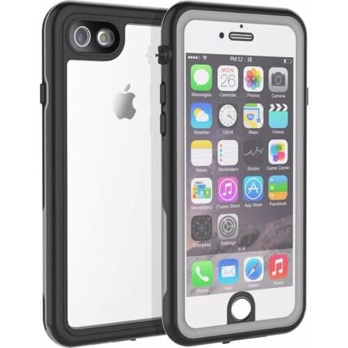 For iPhone 6 6s 4.7" Case Waterproof Shockproof SandProof Snowproof Full Body Protective Transparent Cover For iPhone 6 6s Plus