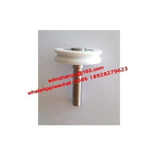 CH602A-50 ceramic roller for CHMER wire EDM / 45*10*50Lmm