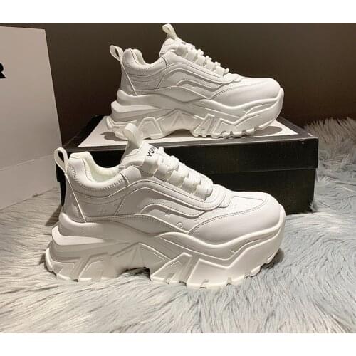 Brand Design Trendy Blue Women Dad Shoes Summer Chunky Sneakers Platform Casual Shoes Fashion Womens Sneakers Classic Trainers