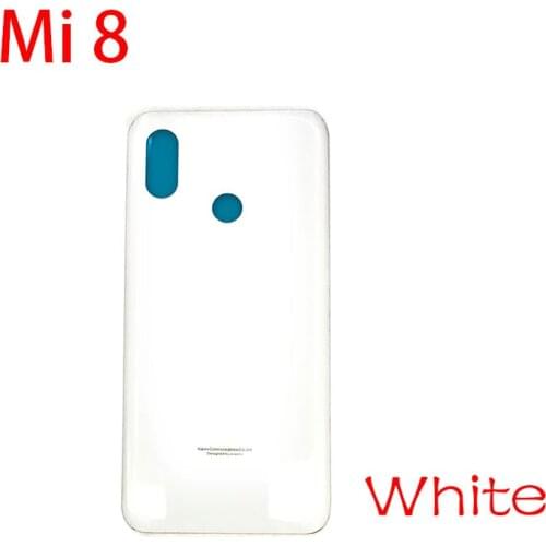 10PCS Back Battery Cover For Xiaomi Mi 8 9 10 5G Door Housing Battery Back Cover With Glue Adhesive Sticker