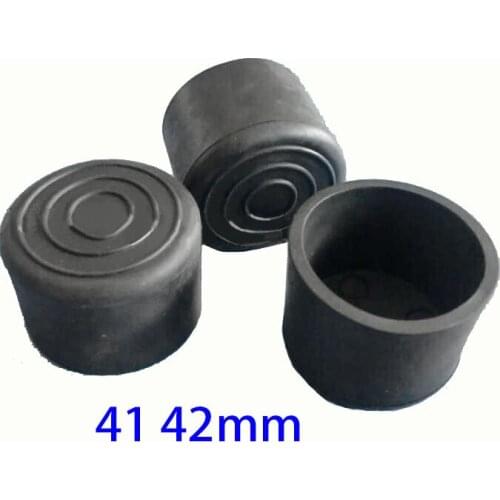 42mm chair leg cap,round pipe tube outer cap scratch proof pad plastic tube cover pad insert ends protector furniture feet
