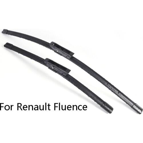 Car Windshield Wiper Blades For Renault Fluence from 2011 2012 2013 2014 2015 2016 Car Windscreen wiper Rubber