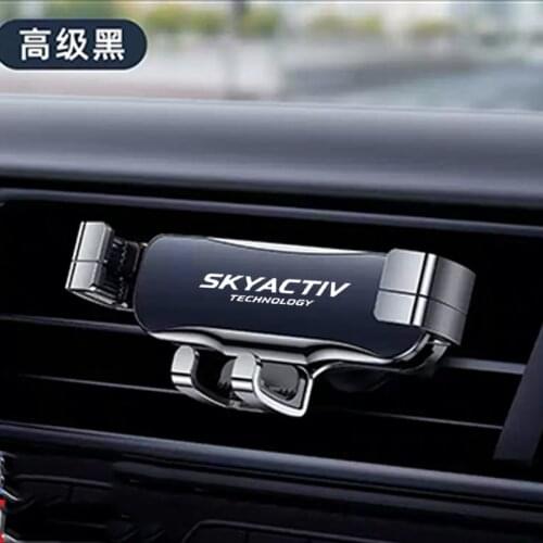 Metal Phone Holder Car Navigation Mobile Phone Holder Bracket Support For Mazda 2 3 5 6 8 cx3 cx4 cx5 cx7 cx8 cx9 cx30 mx5
