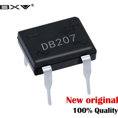 10PCS DB207 DIP B207 DIP4 Bridge Rectifiers 1000V 2A new original IC