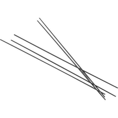 Pack of 5 Carbon Fiber Rods Bars RC Airplane Making Repairing Accs 2x200mm