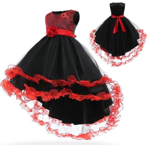 2020 new fashion childrens clothing Girls dress princess gauze dress costume stage catwalk show