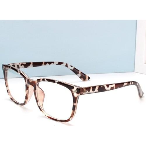 Hot Sale Anti Blue Light Glasses For Men Women Square Computer Gaming Glasses Light Weight Goggle TR90 Optical Eyeglasses Frame