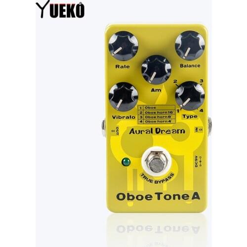 GUITAR Effect Pedal Aural Dream Oboe Tone A Synthesizer Guitarra pedal Guitar Accessories Parts