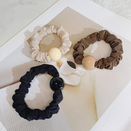 New Elastic Hair Band Women Hair Ties Elegant Solid Color High Elasticity Hair Rubber Band Gum for Hair Girls Hair Accessories