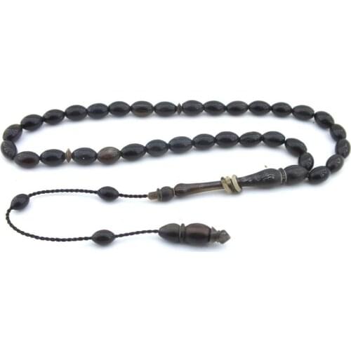 Buffalo Horn Rosary with Ring and Imitation System