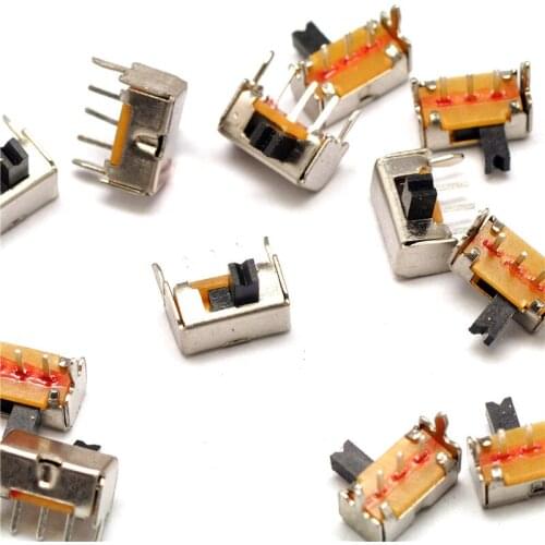 SK12D07VG3 small toggle switch with stand 3 feet 2 files handle high 3MM (200 Ge )