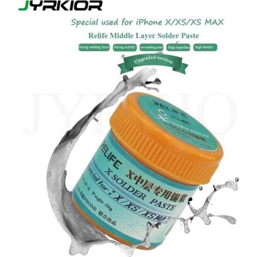 Special For iPhone X/XS/XS MAX Middle Layer BGA Plant Tin 158 Dgree Low Temperature Soldering Tin Lead Free Solder Paste