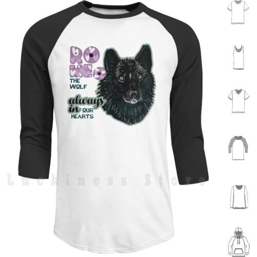 Totem Romeo The Wolf Hoodies Long Sleeve Belettelepink Wolves Wolfart Wolflover Alaska Juneau Celebrity