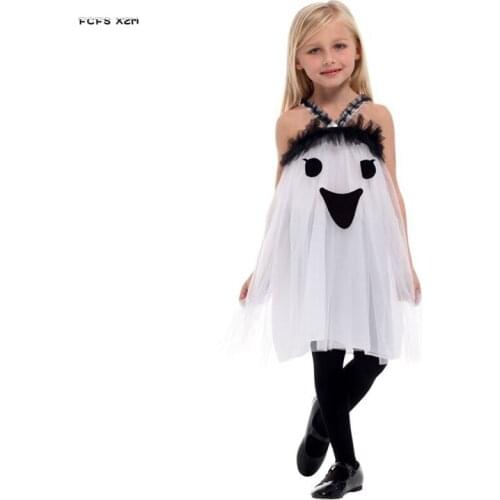 M-XL Girl Halloween Ghost Scary Costumes Hell Devil Fiend Cosplay Carnival Purim parade stage play Masquerade party tricky dress