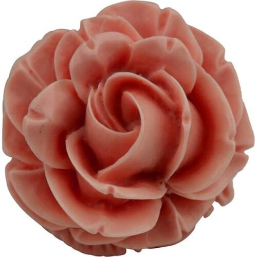 1pcs Candy Decoration Multi Purpose Reusable Rose Shape DIY Baking Tool Silicone Random Color Fondant Soap Mold Kitchen Supplies
