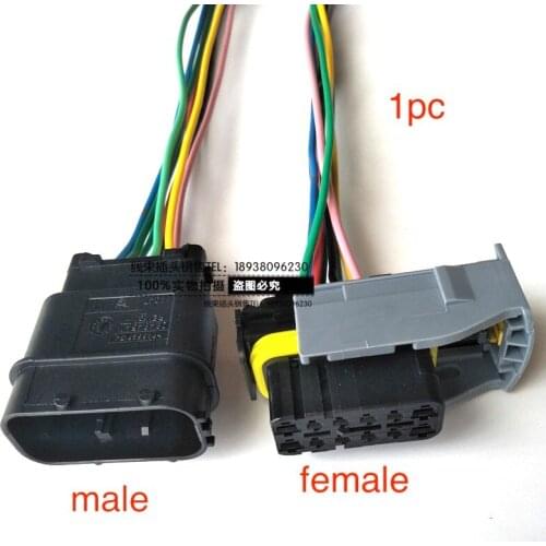 1pc Original for Maserati headlight 284849-1 12PIN Sinotruk urea pump waterproof wiring harness plug cable