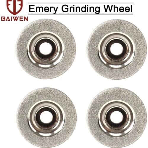 2pc 56mm Electroplated Circle Disc Diamond Grinding Wheel Grinder Stone Sharpener Angle Cutting Wheel Rotary Tool 180/360 Grit
