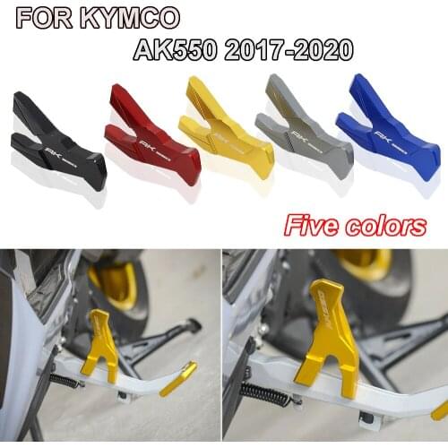 Motorcycle Accessories CNC Kickstand Side Column Auxiliary Seat 2017 2018 2019 2020 For KYMCO AK550 AK 550