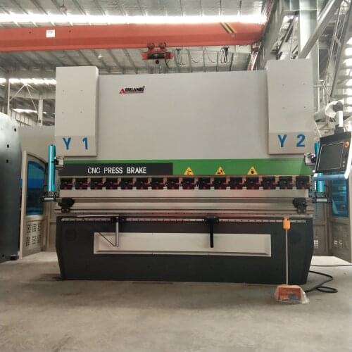 Automatic 4+1 Axis Sheet Metal Hydraulic Press Brake, 100 Ton 3200 MM DA66T CNC Bending Machine for Aluminum Plate Bend Forming
