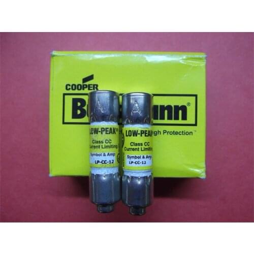 Free shipping 10pcs LP-CC-12 LOW-PEAK American BUSSMANN 10X38 delay fuse / fuse 12A genuine