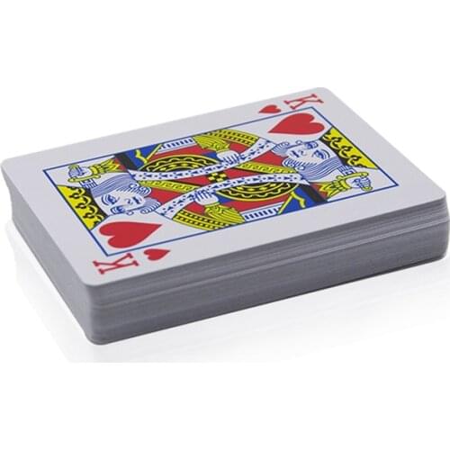 Secretly marked playing cards See through playing cards Magic cards Outdoor indoor camping recreation