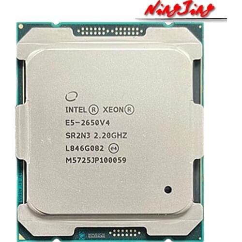 Intel Xeon E5-2650 v4 E5-2650 v4 2.2 GHz Twelve nuclei 30M 105W 14nm LGA 2011-3