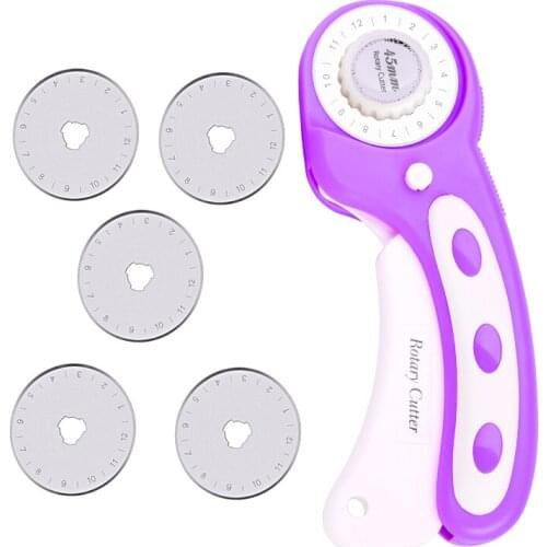 KAOBUY Rotary Cutter DIY Arts Crafts Cutting Cloth Tool Roller Wheel Knife Leather Paper Leather Craft Fabrics Accessories