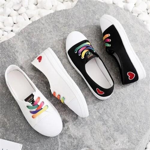 Canvas Shoes Womens Vulcanized Sneakers Classic High and Low Sneakers Womens Casual Shoes Size 35-40 Canvas Sneakers