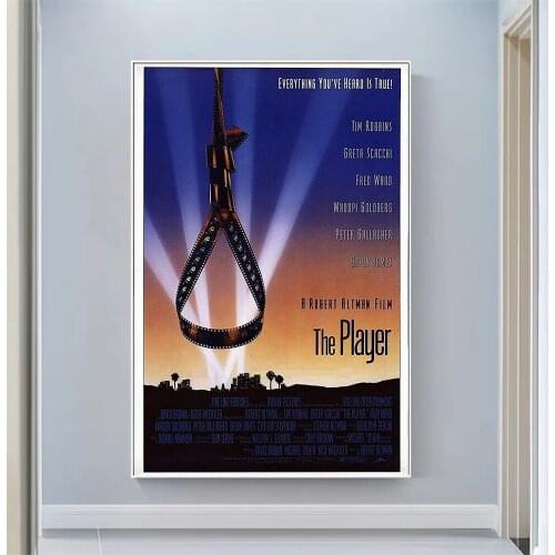 CP1109 The Player (2) Classic Hot Movie Print Silk Fabric Poster Indoor Wall Art Decor Gift