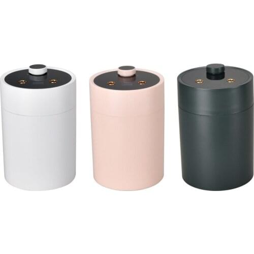 Desk USB rechargeable humidifier, double spray port, large capacity USB Nordic style simple humidifier