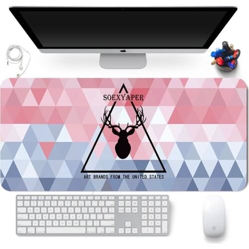 Oversized mouse pad Thermal transfer blank mouse pad Waterproof mouse pad Locking color mouse pad
