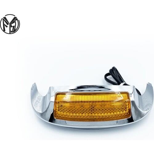 Front LED Fender Tip Light Fit For Harley Electra Street Glide FLH/T FLHX 2014-2017