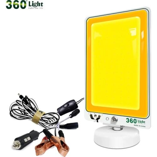 Portable lantern TM-09 COB DC 12v LED 2000LM camping lighting equipment for fishing hiking tent light road trip Magnetic Lamp