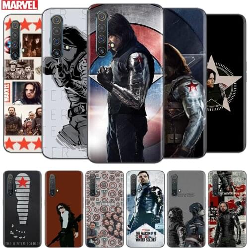 Transparent Cover Marvel Winter Soldier White Wolf For OPPO AX7 A1K A93 A92 A73 A72 A53S A52 A32 A31 A9 A11 A7 A52020 Phone Case