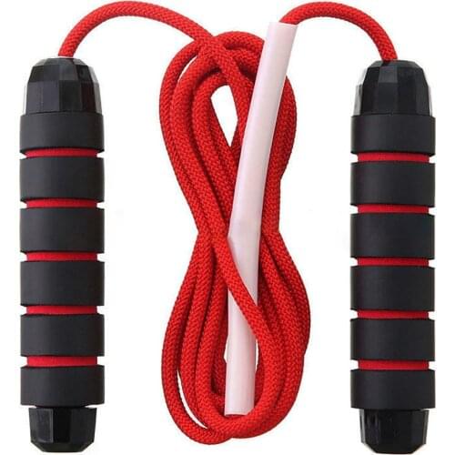 Skipping Rope Speed Weighted Jump Rope Workout Training Gear Adjustable Steel Wire For Home Gym Fitness Boxing Equipment