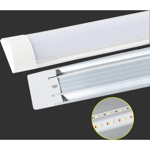 Led fluorescent lamp tube Light Led Clean Purification Bar Light 4ft 36W 1200mm Flat Batten Fixture Tri-proof 6000k 4000k 3000k