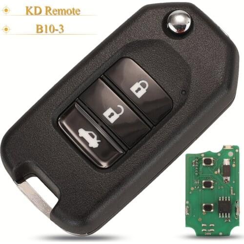 Kutery 3 Buttons Universal Remote Control Car Key B10-3 B-Series For KD900 KD900+ URG200 Mini KD KD-X2