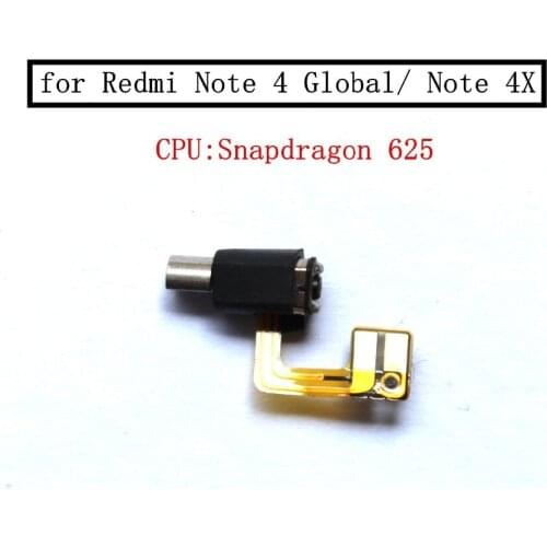 For Xiaomi Redmi Note 4 Global/ Note 4X 3GB Vibrator Motor Vibration Module Flex Cable Cell Phone Replacement Repair Spare Parts